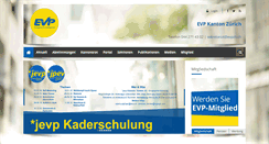 Desktop Screenshot of evpzh.ch